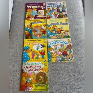 Berenstain Bears Children's Book Set (7 books)